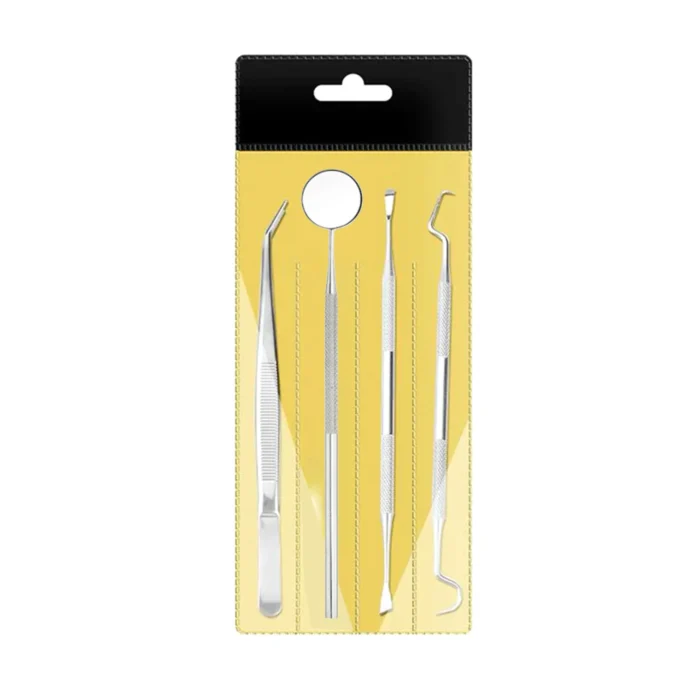 Premium Dental Care Kits – 4 pcs Stainless Steel Dental Diagnostic Tool - Image 1
