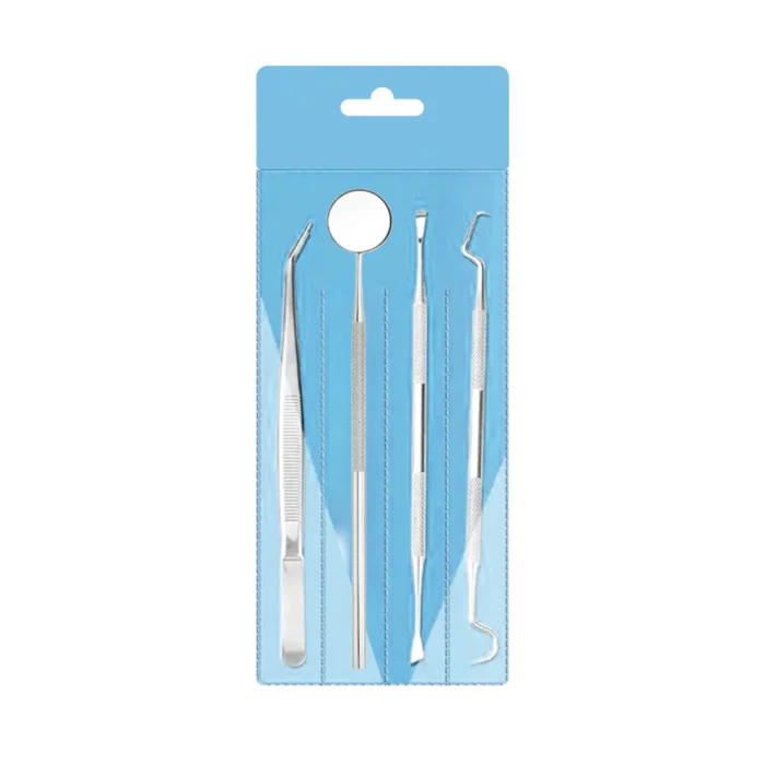 Premium Dental Care Kits – 4 pcs Stainless Steel Dental Diagnostic Tool - Image 1
